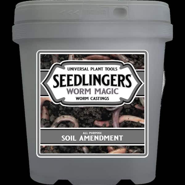 5 lbs. 500 sq. ft. Worm Magic Worm Castings Organic Soil Amendment 5 lbs. Granular
