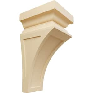 7 in. x 14 in. x 7-3/4 in. Maple Jumbo Nevio Wood Corbel