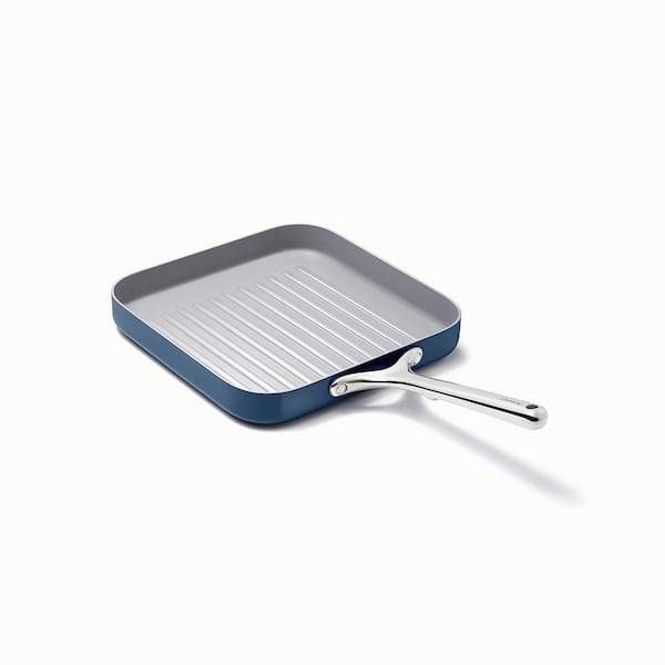 Caraway 11 Ceramic Nonstick Square Griddle in Gray