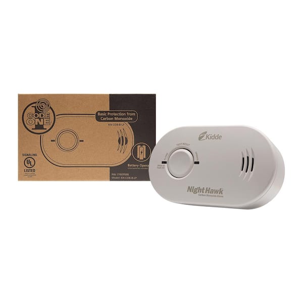 Kidde Code One Carbon Monoxide Detector, Battery Powered, CO Detector