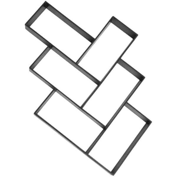 Reusable Concrete Path Maker Molds for Garden Patio Lawn DIY Stepping Stone Paver Pavement Paving