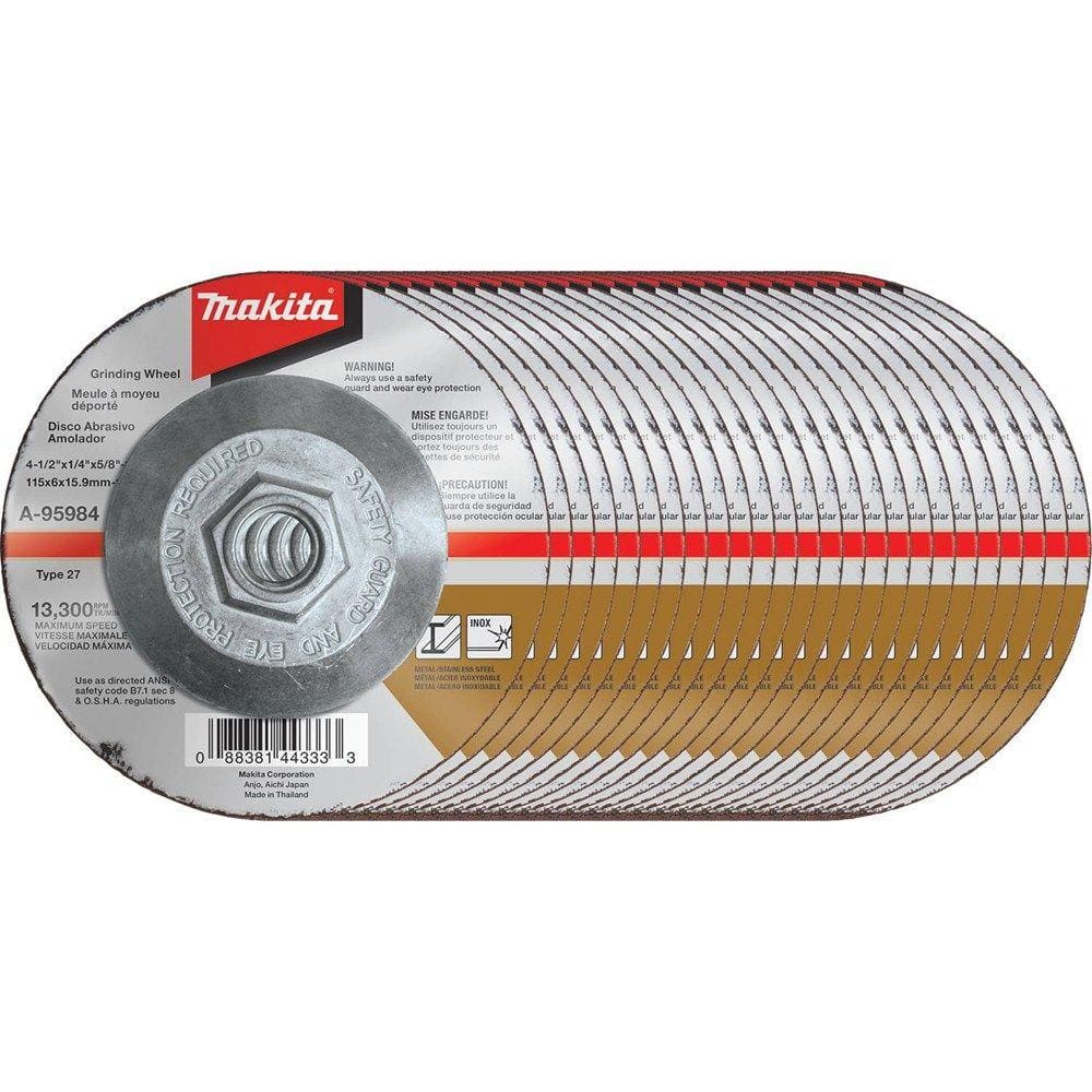 Maki　Classic Disc Makita Bicycle Makita INOX Flex Grinding Wheel 36 Grit Type