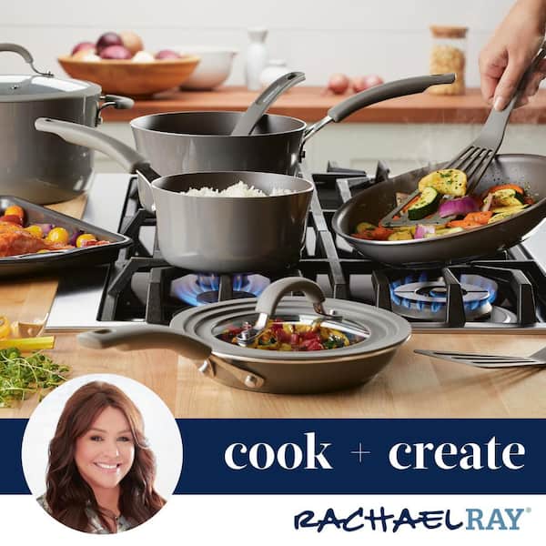 Rachael Ray Create Delicious Nonstick Induction Frying Pans / Skillet Set,  9.5 Inch and 11.75 Inch & Reviews