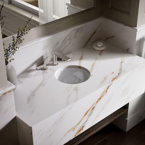 KOHLER Compass 13-1/4 in. Drop-In Vitreous China Bathroom