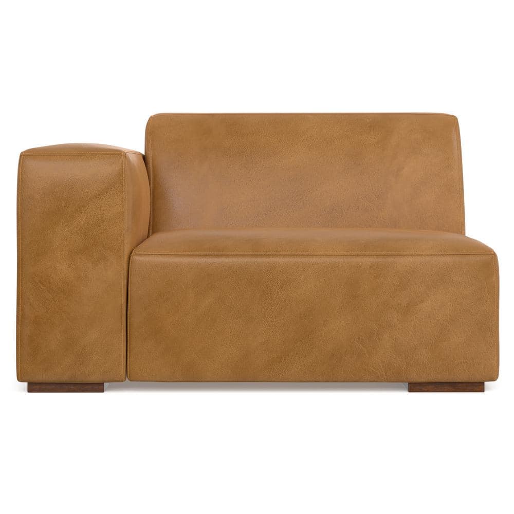 Rex Sienna Genuine Leather Left Arm Sofa Module