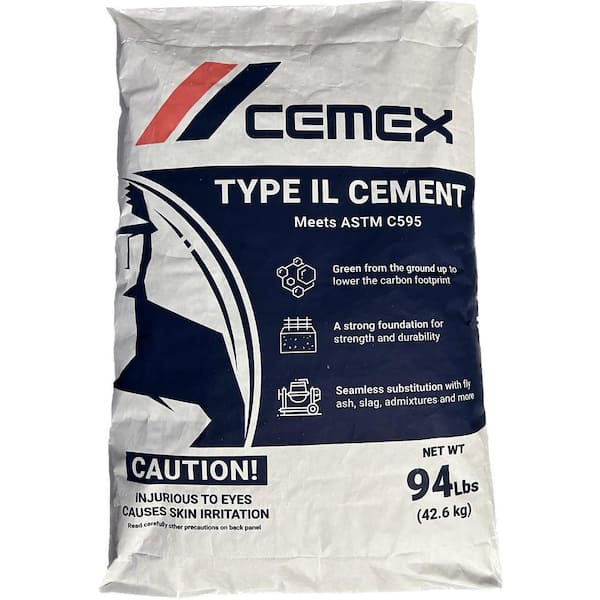 Cemex 94 lbs. Type 1L Limestone Portland Cement 1626560 - The Home Depot