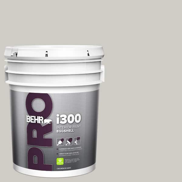 5 gal. #PPU26-10 Chic Gray Eggshell Interior Paint