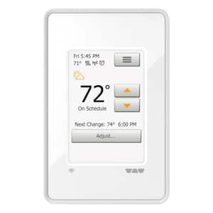 Ditra-Heat Wi-Fi Programmable Thermostat, Bright White