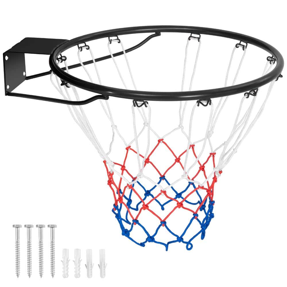 15 In. Basketball Rim Replacement with All-Weather Net and Mounting Hardware, Black price history on PriceWatchPro