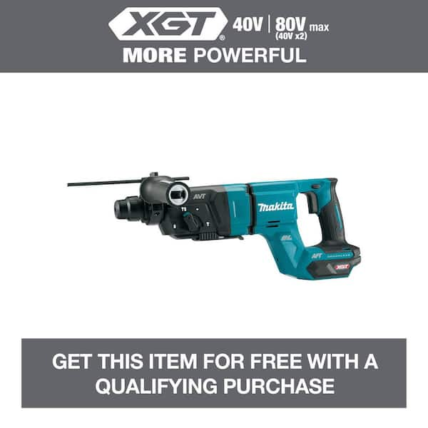 40V max XGT Brushless Cordless 1-1/8 in. Rotary Hammer (D-Handle), AFT, AWS Capable (Tool Only)