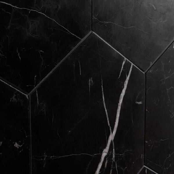 BUY ONLINE: Black Marble Field Tile, 2¾x5½x⅜