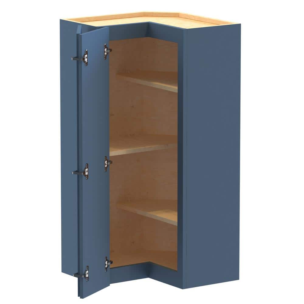 Newport 21 in. W x 12 in. D x 42 in. H Assembled Plywood Corner Wall Kitche
