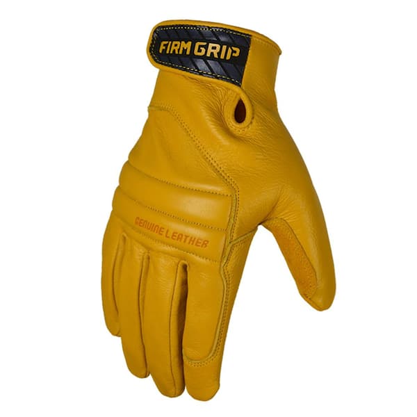 FIRM GRIP Goatskin Leather Palm Large Glove 65053-72 - The Home Depot