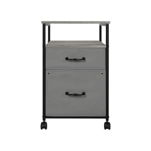 Rolling Fabric Cabinet - Stylish and Versatile Storage Cart with Drawers : Ideal for Home, Office, and Bedroom