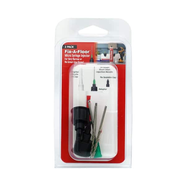 Micro Injection Nozzle Pro Pack. 06 lb. Floor Patch Underlayment for Patching/Repair of Loose and Hollow Flooring