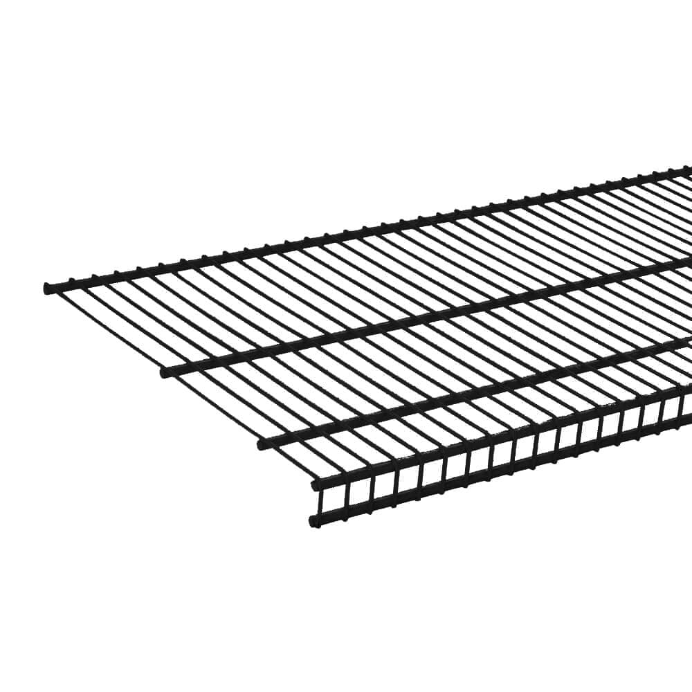 Everbilt 72IN x 12IN BLACK STEEL HEAVY DUTY Wire Closet Shelf