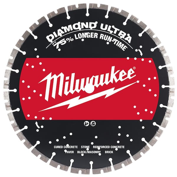 Milwaukee 14 in. Diamond Ultra Segmented Blade 49-93-7540 - The