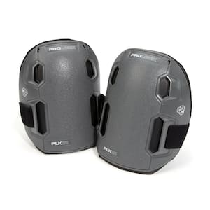 2-in-1 Non-Marring / Removable Hard Cap Knee Pads