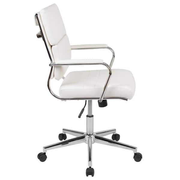Sierra S bali chair white mit verstellbaren Armlehnen Polyamidfuß schwarz