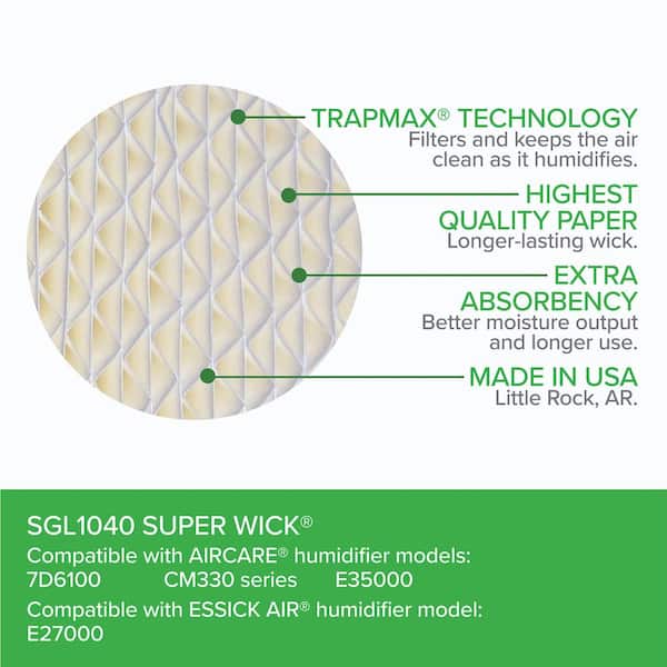 Humidifier Replacement Wick Compatible with AIRCARE 7D6100 & CM330 Series Humidifiers