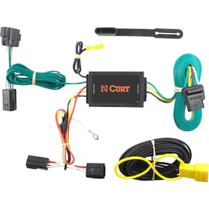 Custom Vehicle-Trailer Wiring Harness, 4-Way Flat Output, Select Ford Transit Connect, Quick Electrical Wire T-Connector