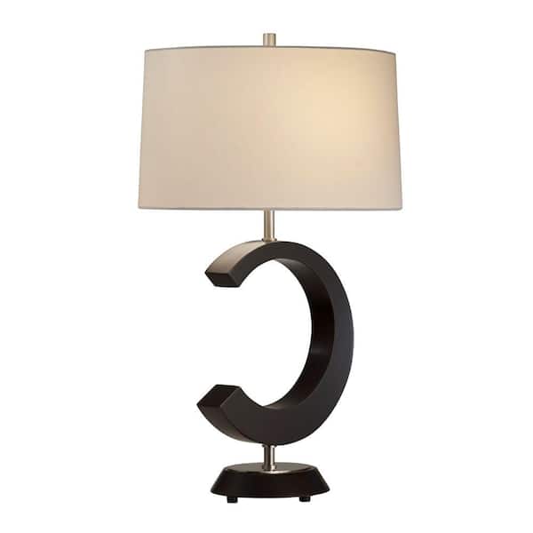 Filament Design Astrulux 25.5 in. Dark Brown Incandescent Table Lamp