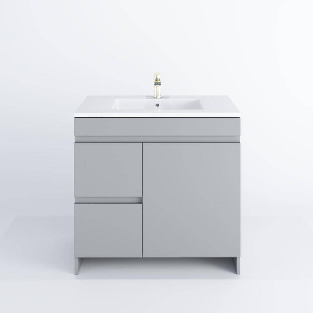 VOLPA USA AMERICAN CRAFTED VANITIES Mace 36 in. W x 20 in. D Single