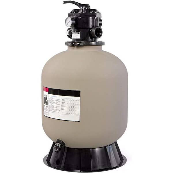 XtremepowerUS 19 in. 1.93 sq. ft. Filtration Area Swimming Pool Sand Filter with 7-Way Valve and