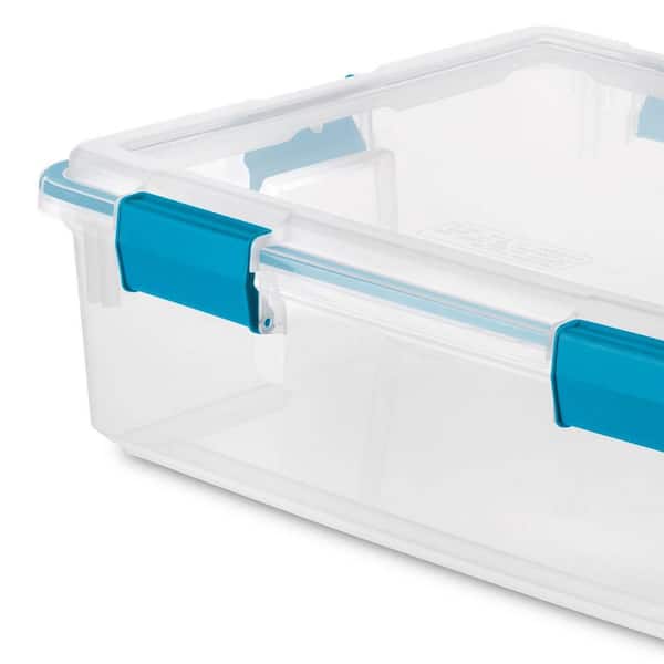 Sterilite 56 Quart Clear Plastic Storage Container Box and Latching Lid, 32  Pack, 32pk - Harris Teeter