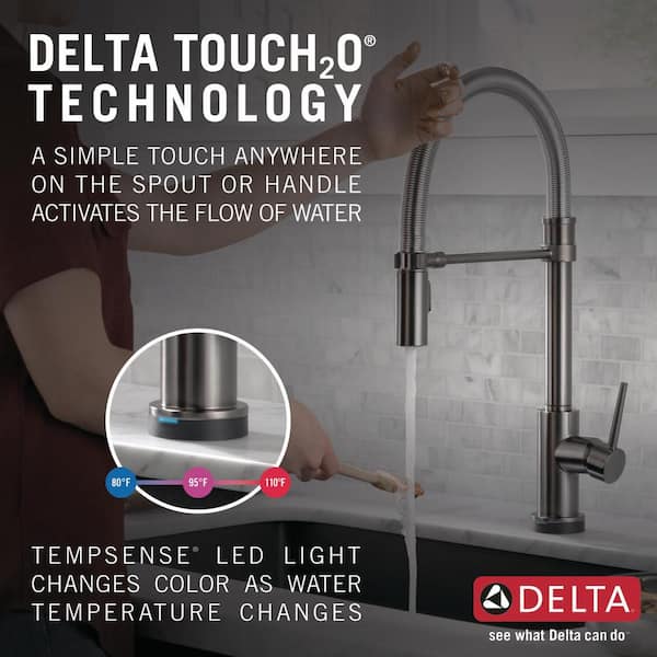 Kitchen Faucet With Touch2o Technology