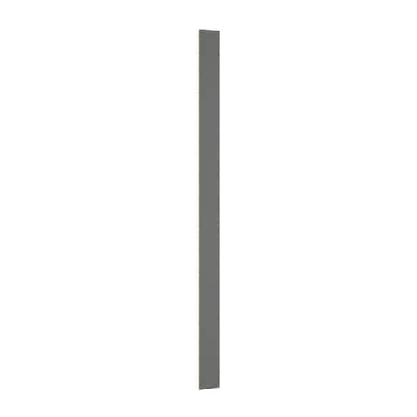 Hampton Bay Designer 6 in. X 96 in. x 0.625 in. Furniture Board Filler in Storm Gray