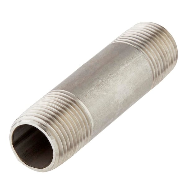 1/2 in. x 3 in. Stainless Steel Nipple