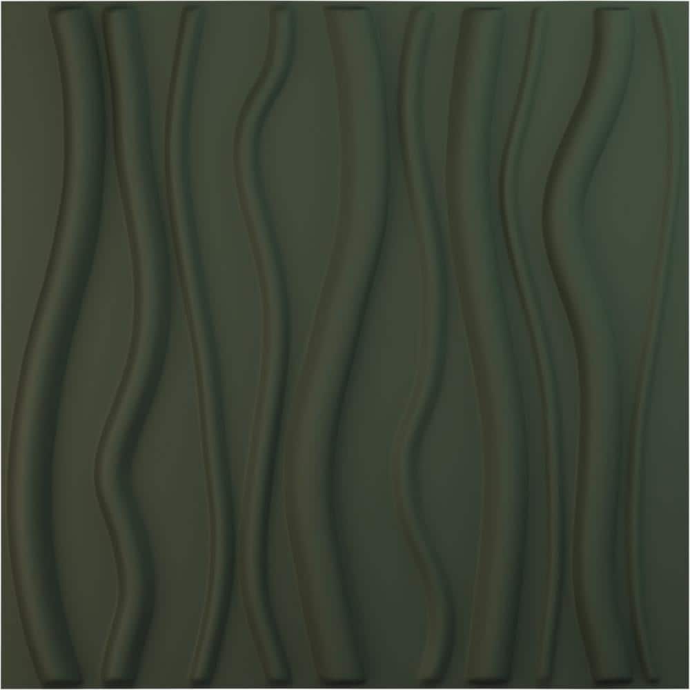 19 5/8 in. x 19 5/8 in. Jackson EnduraWall Decorative 3D Wall Panel, Satin Hunt Club Green (Covers 2.67 Sq. Ft.) price history on PriceWatchPro