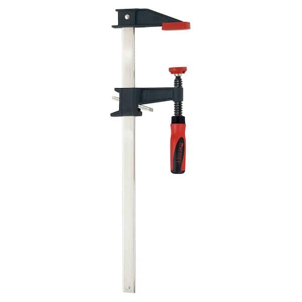 BESSEY Clutch Style 12 in. Capacity Bar Clamp with Composite Plastic Handle and 3-1/2 in. Throat Depth