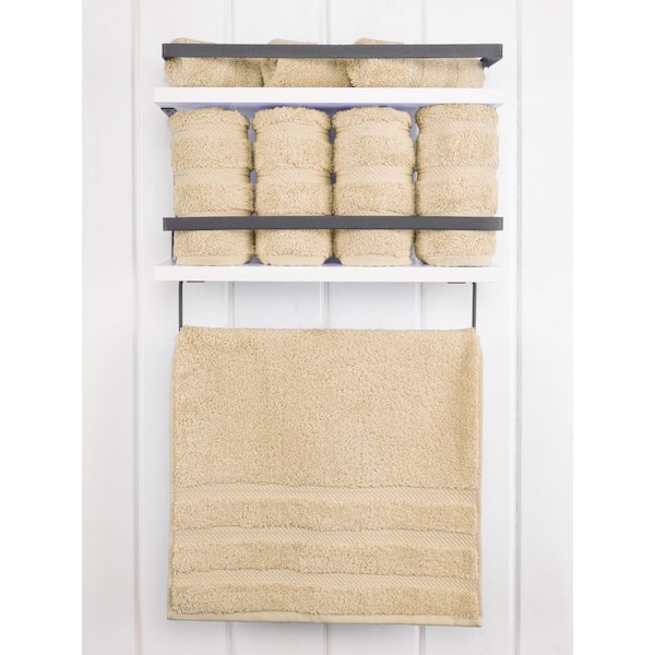 Turkish Cotton Sand Taupe Bath Towel Set