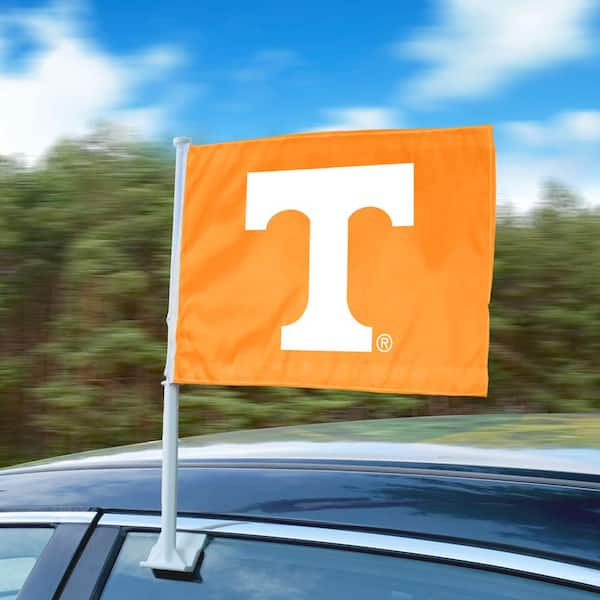 Texas Longhorns NCAA 2 Pack Solid Car Flag