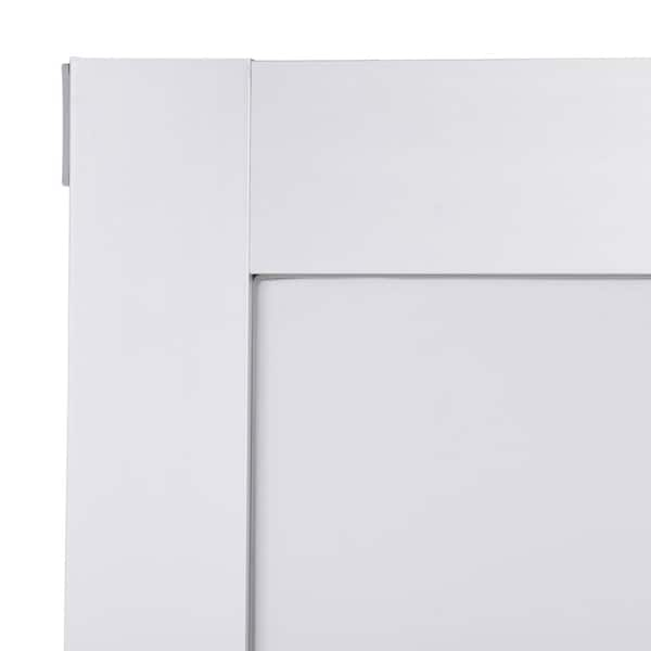 Contractors Wardrobe 60 in. x 81 in. Aurora Brushed Nickel Aluminum Frame  Mirrored Interior Sliding Closet Door AUR-6081BN2R - The Home Depot