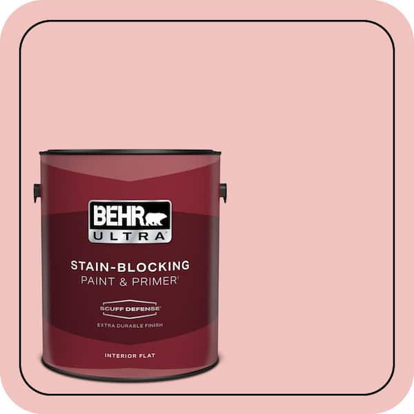 BEHR ULTRA 1 gal. #M160-2 Taffy Twist Extra Durable Flat Interior Paint & Primer
