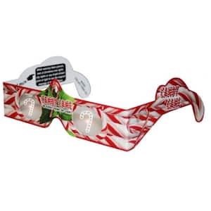 Candy Cane Magical 3-D Paper Glasses