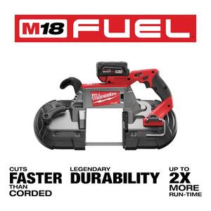 M18 FUEL 18-Volt Lithium-Ion Brushless Cordless Deep Cut Band Saw with 6.0 Ah Battery