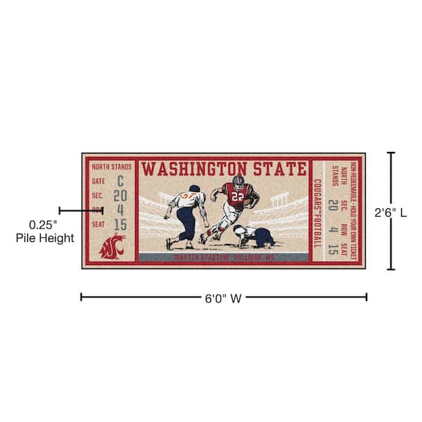 Fan Mats NFL Arizona Cardinals Ticket Runner