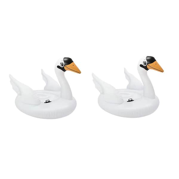 Giant white swan pool float cheap