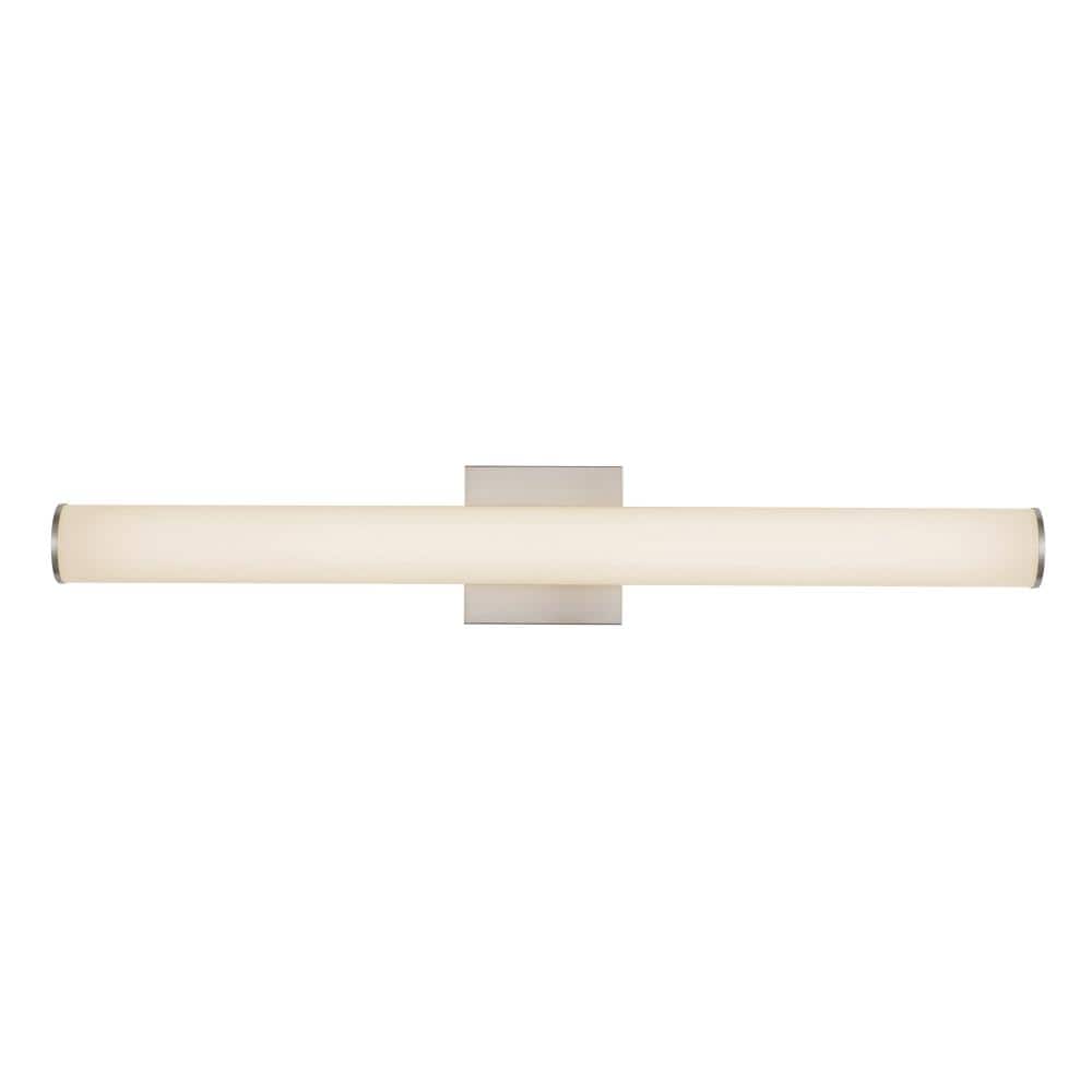 Rico 30-in Brushed Nickel dimmable LED Wall/Vanity Light price history on PriceWatchPro
