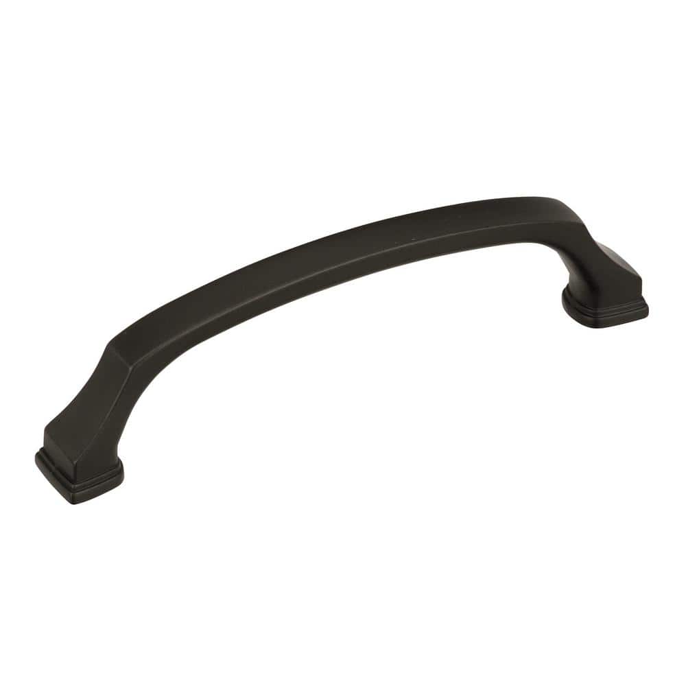 Revitalize 5-1/16 in. (128mm) Traditional Black Bronze Arch Cabinet Pull