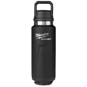 PACKOUT Black 36 oz. Insulated Bottle W/Chug Lid