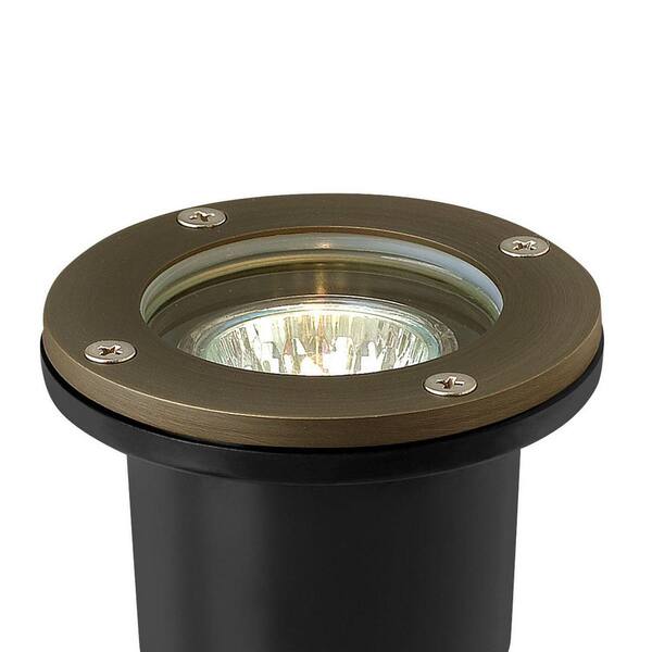 Hinkley Hardy Island Eyebrow LED Well Light, Matte Bronze