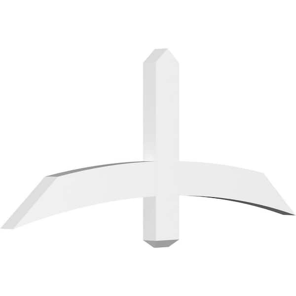 Ekena Millwork Bellingham 48 in. W x 20 in. H x 2 in. D Signature Polyurethane Bracket