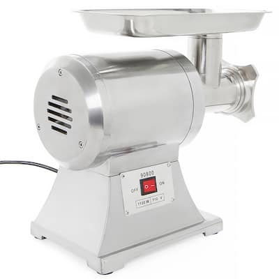 VEVOR 850 W Electric Meat Grinder 551 lb./Hour Meat Grinder Machine 1.16 HP  Heavy Duty Sausage Kit with 2 Grinding Plates, Red RJBDTMC850WCO525RV1 -  The Home Depot