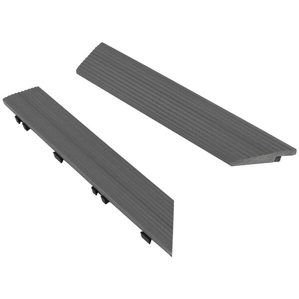 NewTechWood 1/12 ft. x 1 ft. Quick Deck Composite Deck Tile Inside