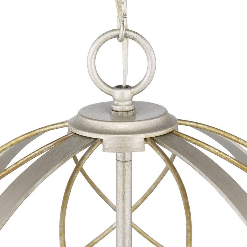 Brandywine 16" Silver Ridge and Bronze LED Pendant Light